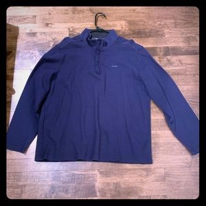 Calvin Klein Navy Quarter Zip